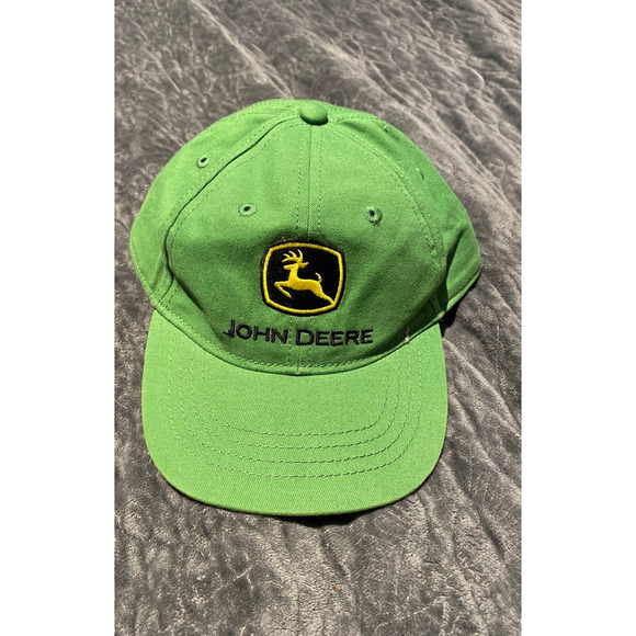 John Deere Trademark Baseball Cap, Green, 5-10 Years - Picture 1 of 5